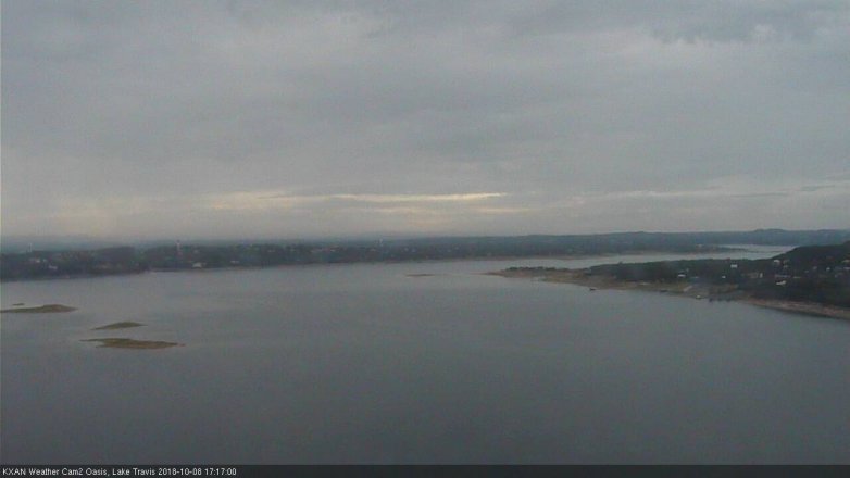 Lake Travis webcam, October 8, 2018 4:20 PM CT