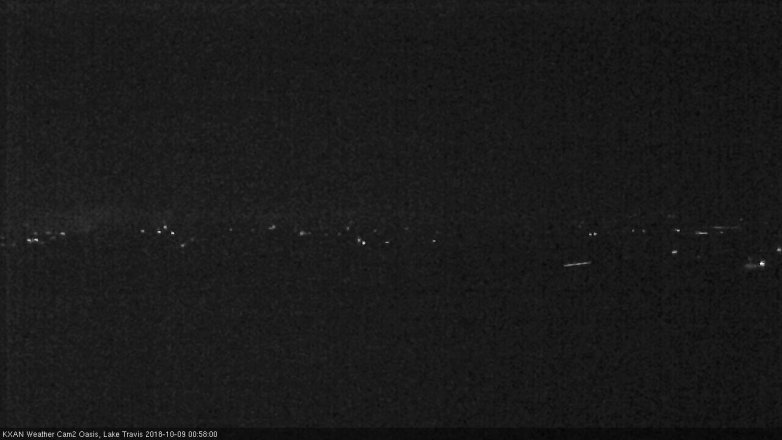 Lake Travis webcam, October 8, 2018 12:00 AM CT