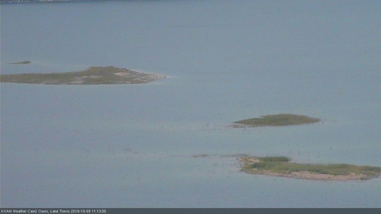 Lake Travis webcam, October 9, 2018 10:15 AM CT