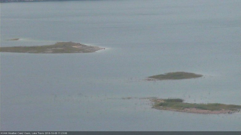 Lake Travis webcam, October 9, 2018 10:25 AM CT