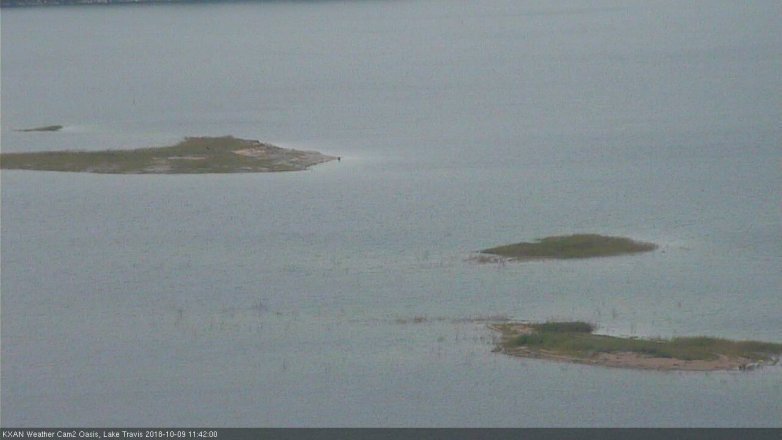 Lake Travis webcam, October 9, 2018 10:45 AM CT