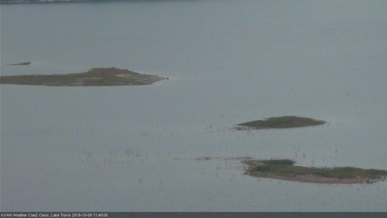 Lake Travis webcam, October 9, 2018 10:50 AM CT