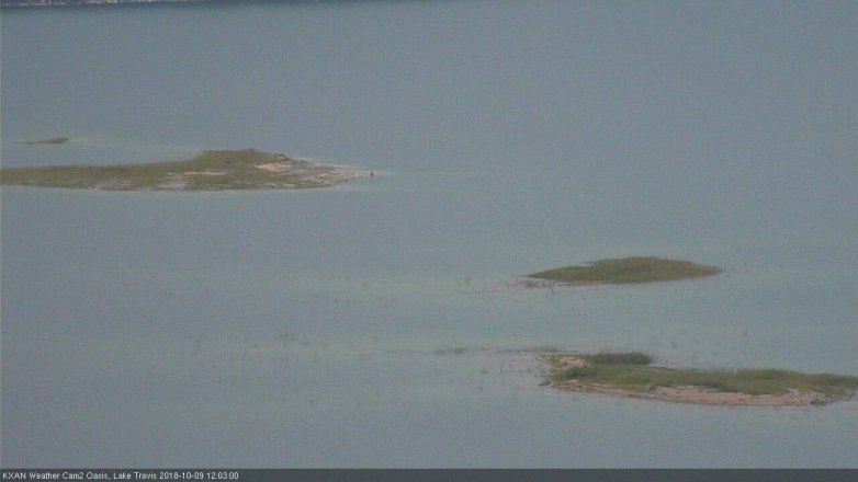 Lake Travis webcam, October 9, 2018 11:05 AM CT