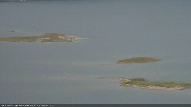 Lake Travis webcam, October 9, 2018 11:15 AM CT