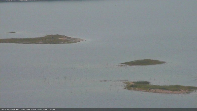 Lake Travis webcam, October 9, 2018 11:25 AM CT