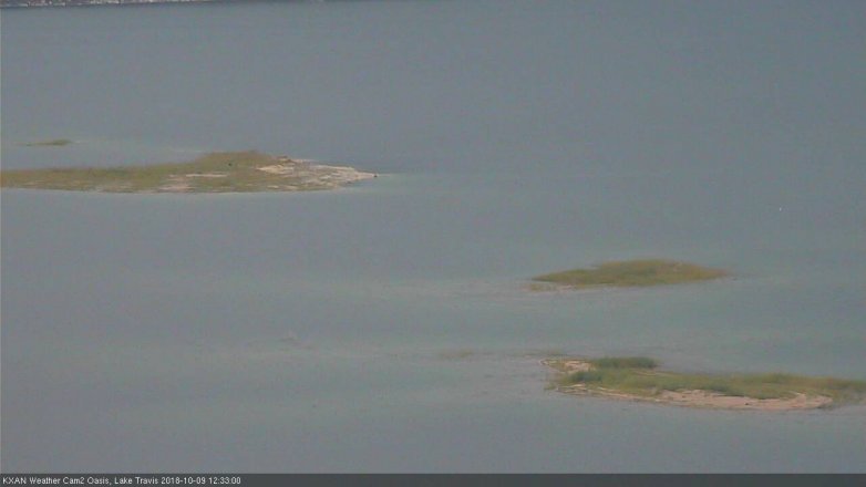 Lake Travis webcam, October 9, 2018 11:35 AM CT