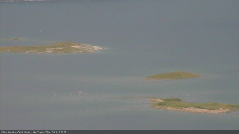 Lake Travis webcam, October 9, 2018 11:40 AM CT