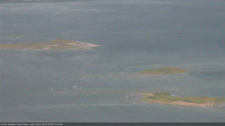 Lake Travis webcam, October 9, 2018 11:45 AM CT