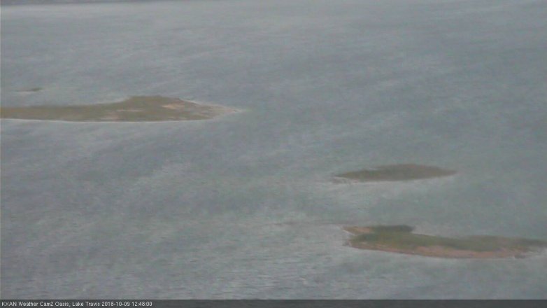 Lake Travis webcam, October 9, 2018 11:50 AM CT
