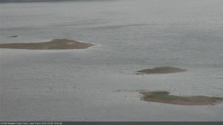 Lake Travis webcam, October 9, 2018 12:05 PM CT