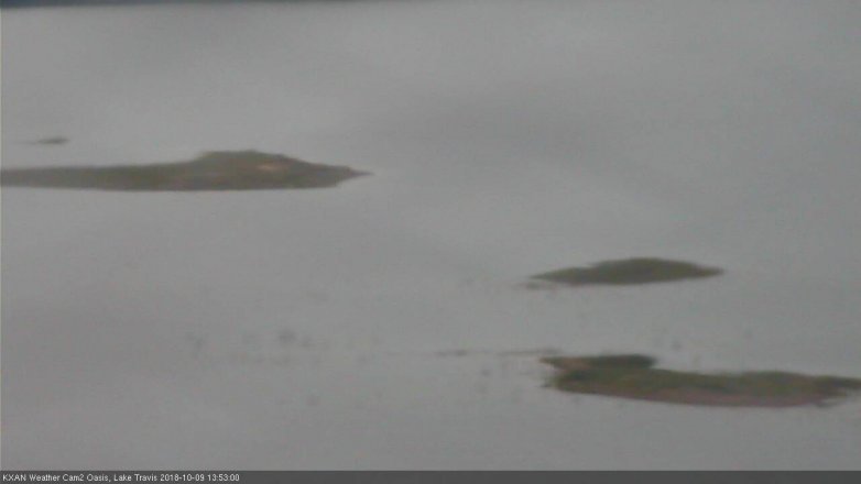 Lake Travis webcam, October 9, 2018 12:55 PM CT