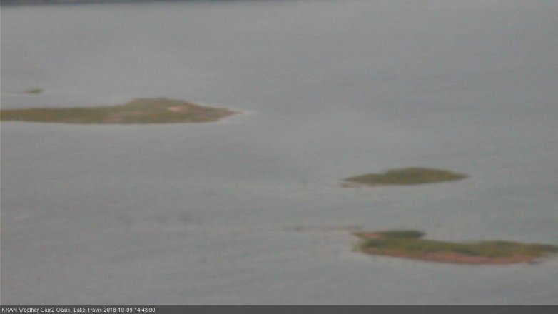 Lake Travis webcam, October 9, 2018 1:50 PM CT