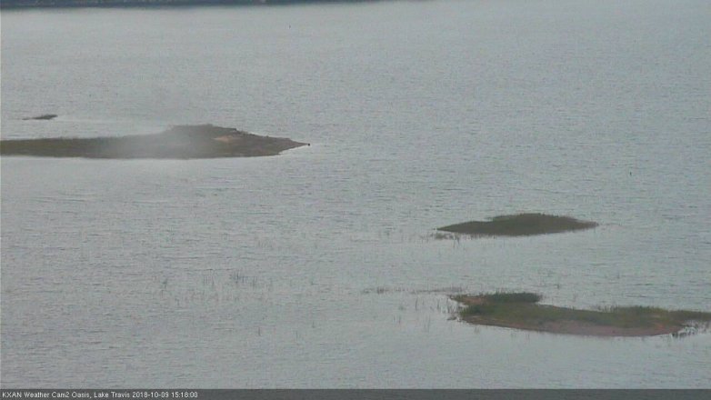 Lake Travis webcam, October 9, 2018 2:20 PM CT