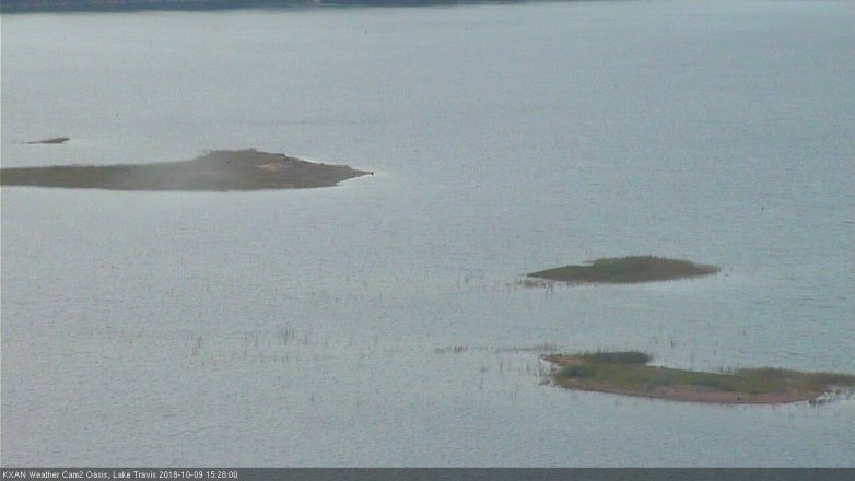 Lake Travis webcam, October 9, 2018 2:30 PM CT