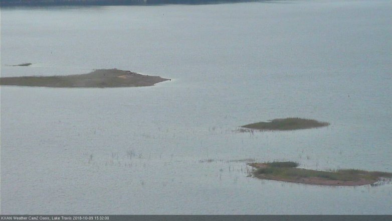 Lake Travis webcam, October 9, 2018 2:35 PM CT