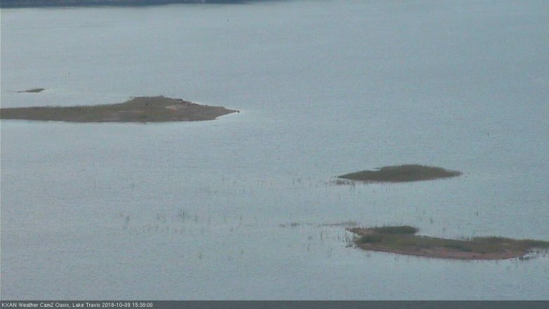 Lake Travis webcam, October 9, 2018 2:40 PM CT