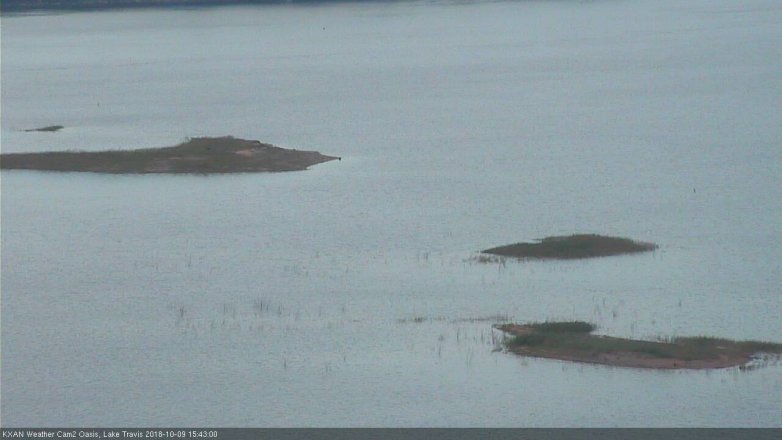 Lake Travis webcam, October 9, 2018 2:45 PM CT