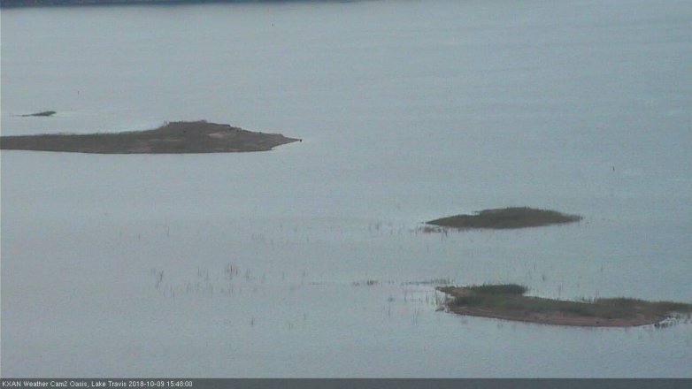 Lake Travis webcam, October 9, 2018 2:50 PM CT