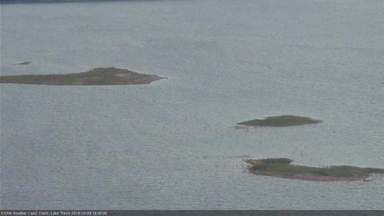 Lake Travis webcam, October 9, 2018 3:10 PM CT