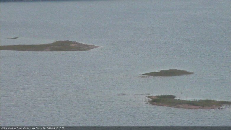 Lake Travis webcam, October 9, 2018 3:15 PM CT