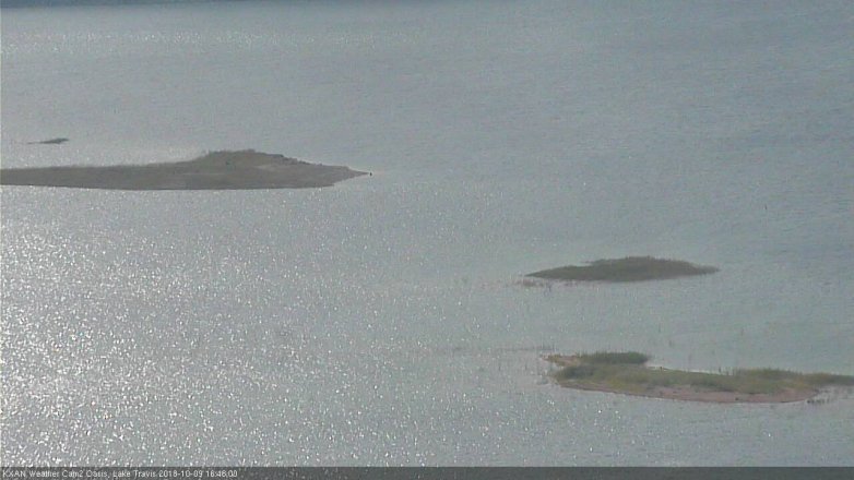 Lake Travis webcam, October 9, 2018 3:50 PM CT