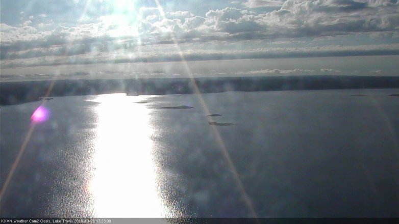Lake Travis webcam, October 9, 2018 4:25 PM CT