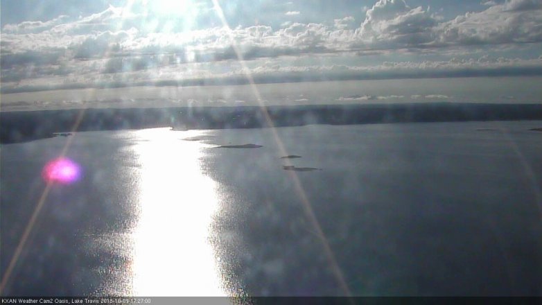 Lake Travis webcam, October 9, 2018 4:30 PM CT