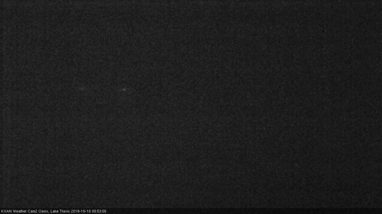 Lake Travis webcam, October 9, 2018 11:55 PM CT