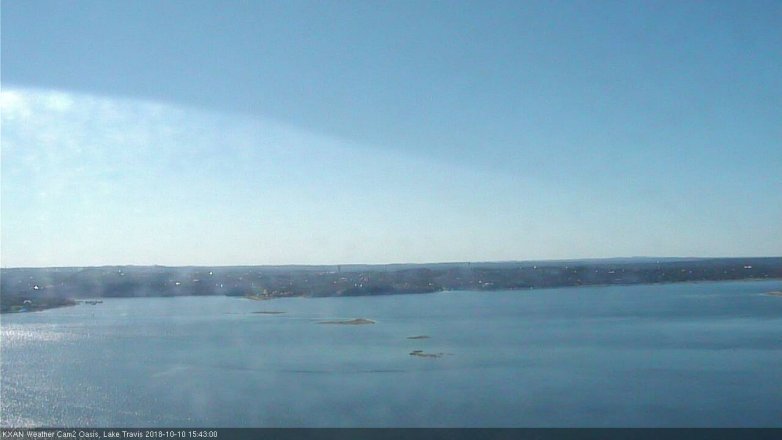 Lake Travis webcam, October 10, 2018 2:45 PM CT