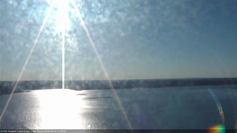 Lake Travis webcam, October 10, 2018 4:10 PM CT