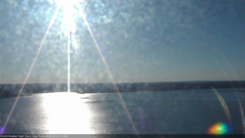 Lake Travis webcam, October 10, 2018 4:15 PM CT
