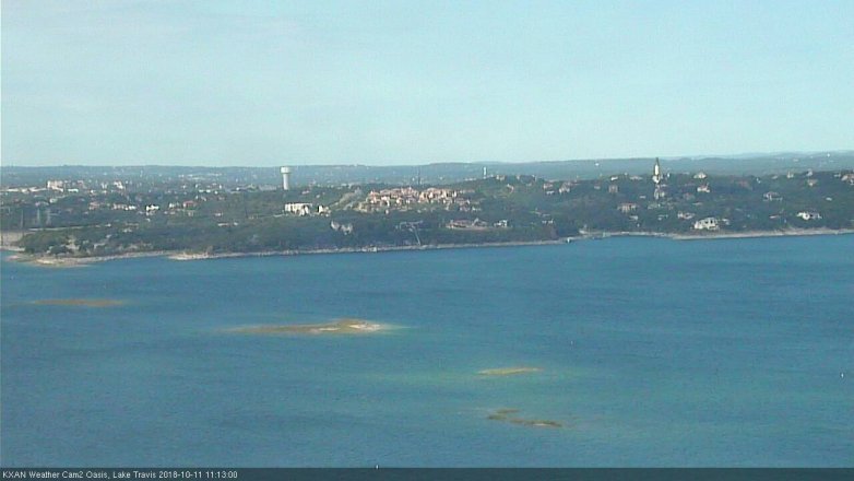 Lake Travis webcam, October 11, 2018 10:15 AM CT