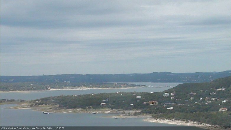 Lake Travis webcam, October 11, 2018 12:05 PM CT