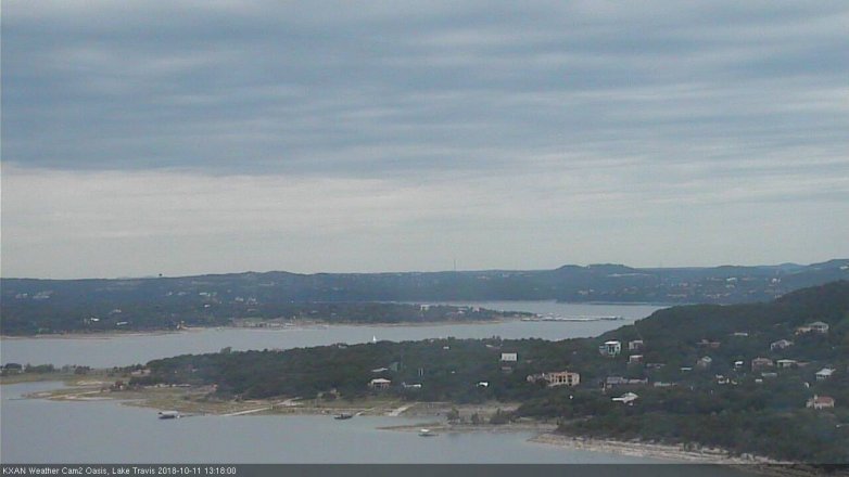 Lake Travis webcam, October 11, 2018 12:20 PM CT