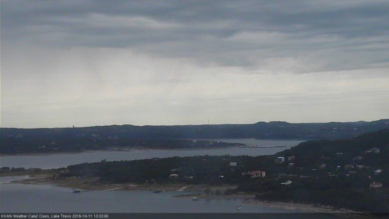 Lake Travis webcam, October 11, 2018 12:35 PM CT