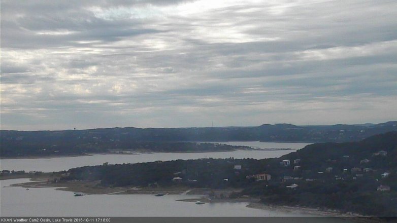 Lake Travis webcam, October 11, 2018 4:20 PM CT