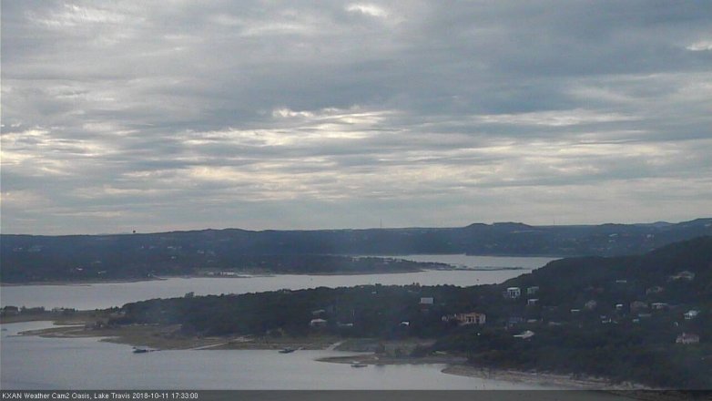 Lake Travis webcam, October 11, 2018 4:35 PM CT