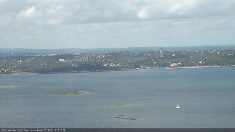 Lake Travis webcam, October 13, 2018 11:15 AM CT