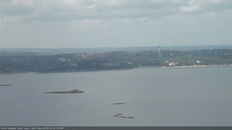 Lake Travis webcam, October 14, 2018 11:20 AM CT