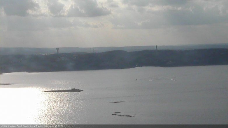 Lake Travis webcam, October 14, 2018 4:30 PM CT