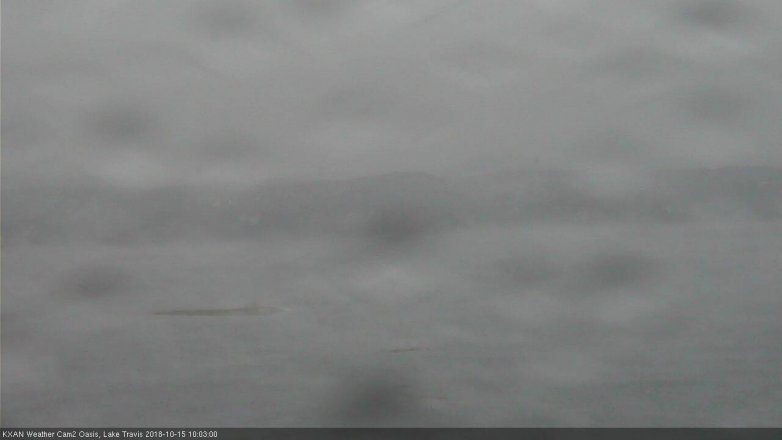 Lake Travis webcam, October 15, 2018 9:05 AM CT