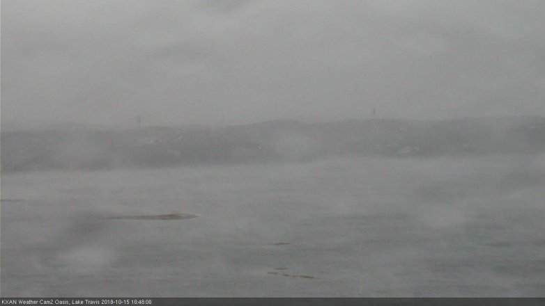 Lake Travis webcam, October 15, 2018 9:50 AM CT