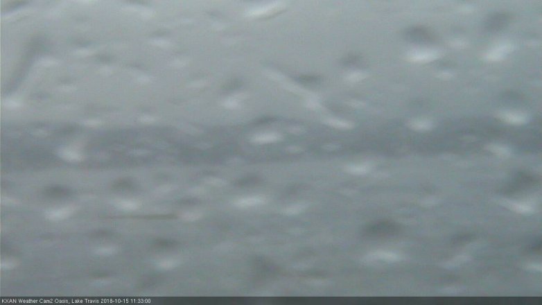 Lake Travis webcam, October 15, 2018 10:35 AM CT