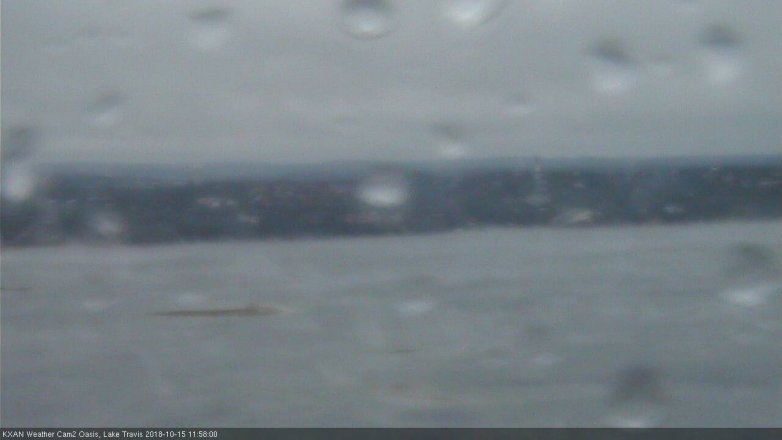 Lake Travis webcam, October 15, 2018 11:00 AM CT
