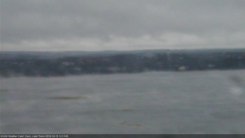 Lake Travis webcam, October 15, 2018 11:15 AM CT