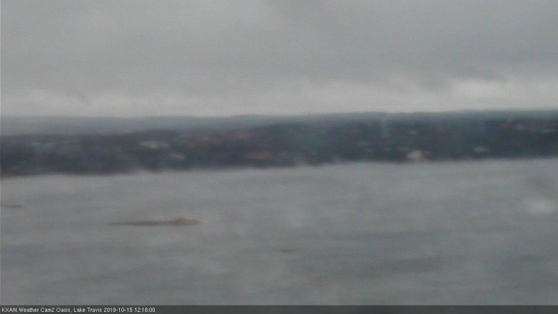 Lake Travis webcam, October 15, 2018 11:20 AM CT