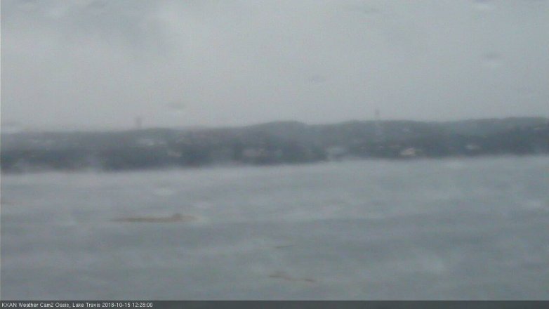 Lake Travis webcam, October 15, 2018 11:30 AM CT