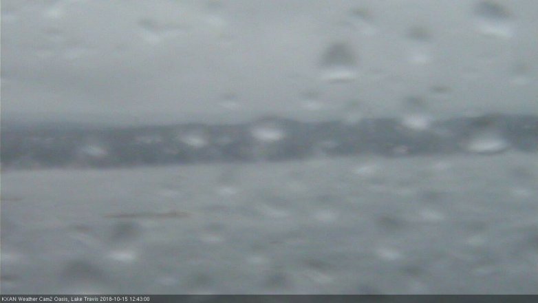 Lake Travis webcam, October 15, 2018 11:45 AM CT