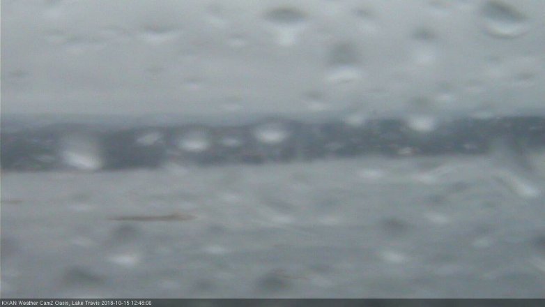Lake Travis webcam, October 15, 2018 11:50 AM CT
