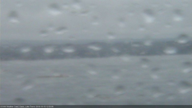 Lake Travis webcam, October 15, 2018 11:55 AM CT